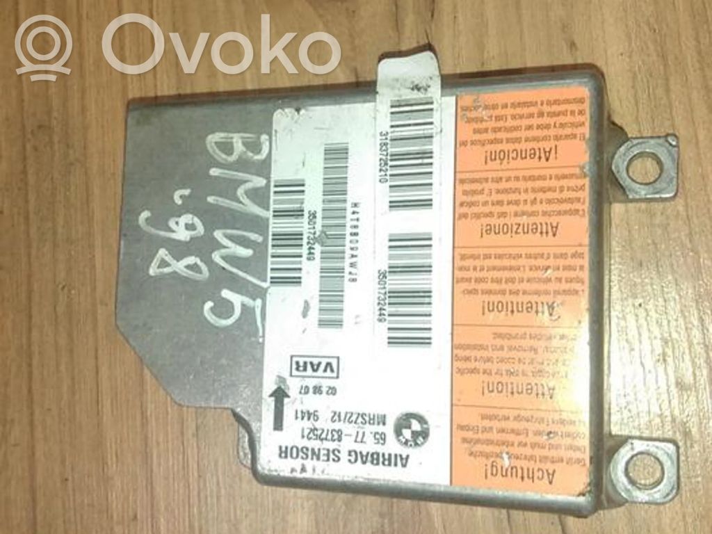 Module de contrôle airbag   65778372521,65778372521