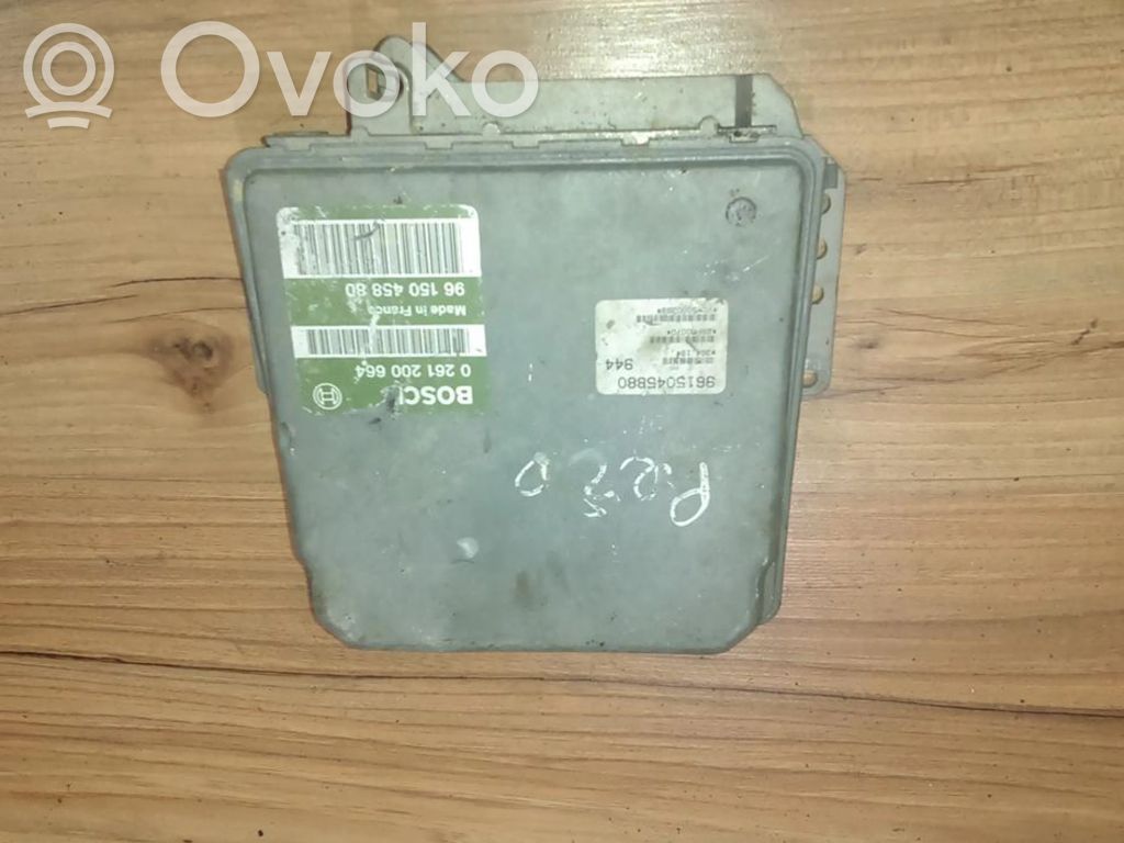 Citroen ZX Unidad de control/módulo del motor 