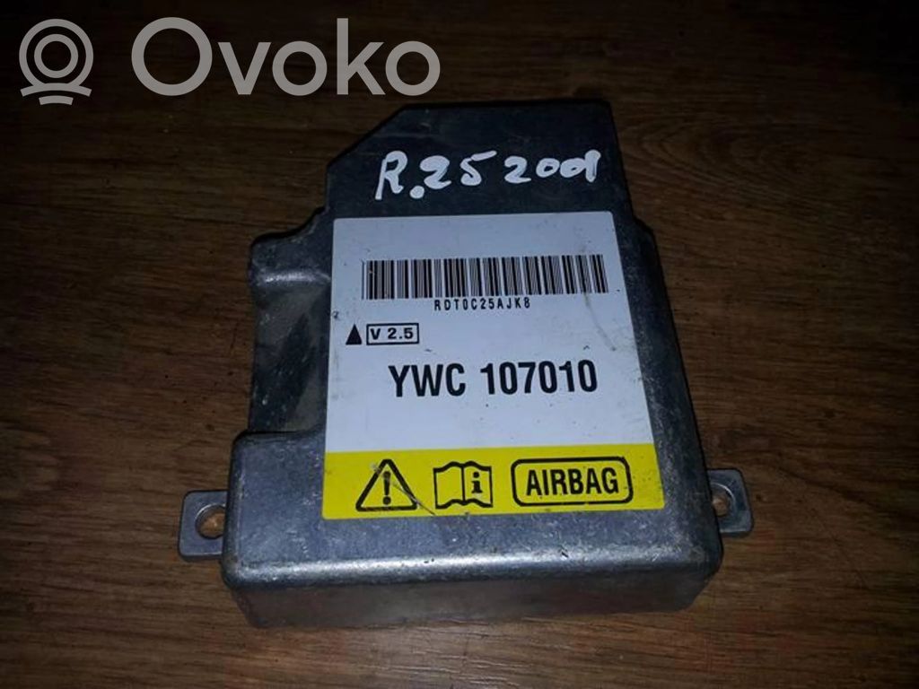 Module de contrôle airbag   YWC107010,YWC107010