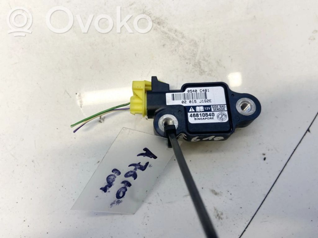 Alfa Romeo 147 Sensor impacto/accidente para activar Airbag 