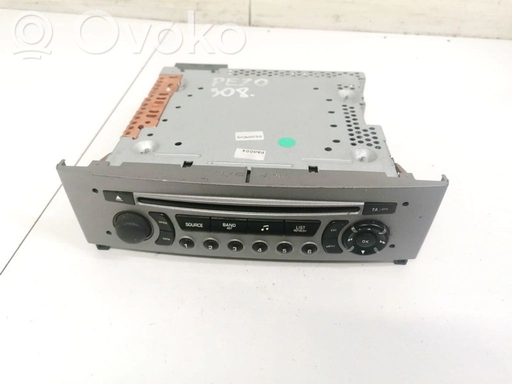 Peugeot 308 Unitate principală radio/CD/DVD/GPS 