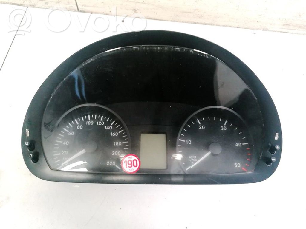 Mercedes-Benz Vito Viano W639 Compteur de vitesse tableau de bord