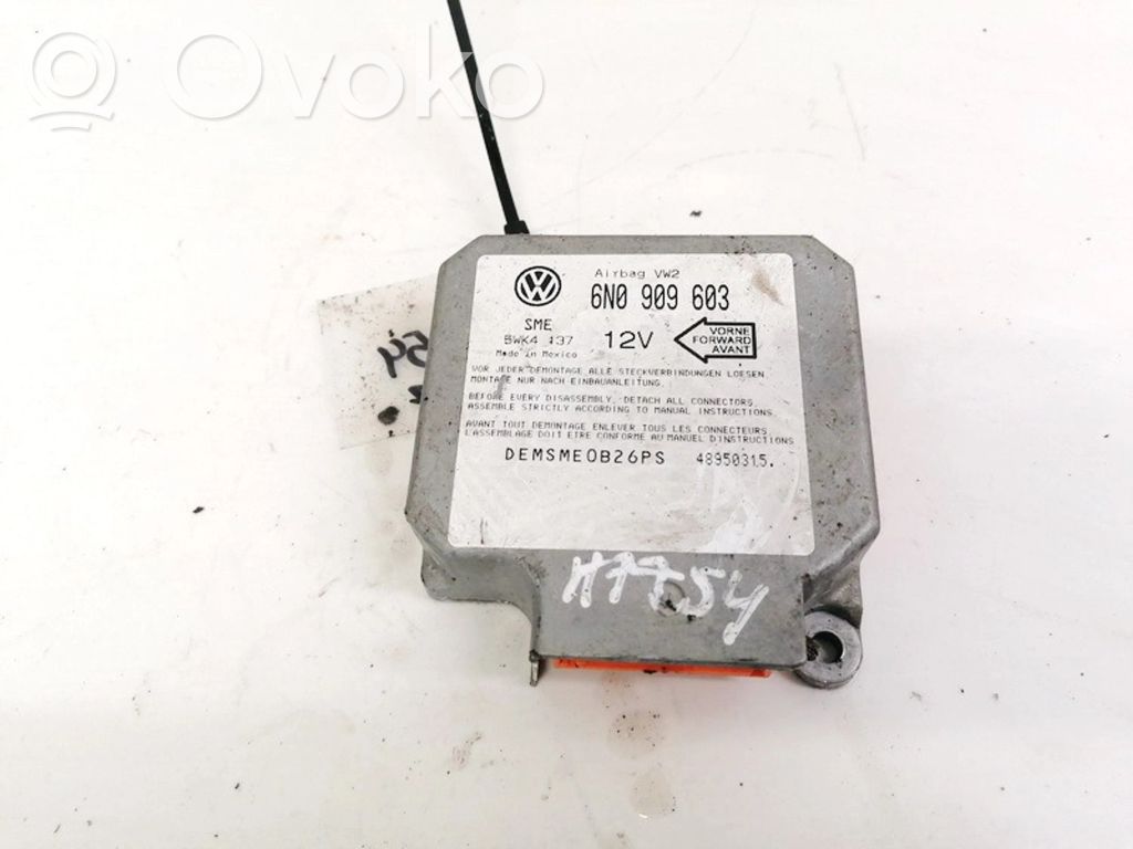 Centralina/modulo airbag   6N0909603,5WK4137,5WK4137,6N0909603