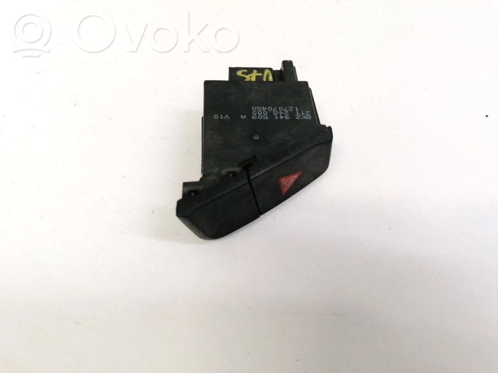 Botón interruptor de luz de peligro   8K2941509A,211248000,127070450,211248000,8K2941509A