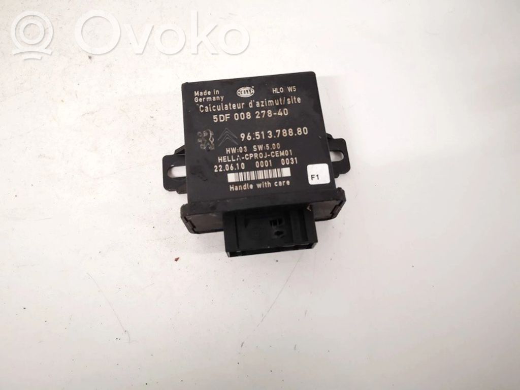 Module d'éclairage LCM   9651378880,5DF00827840,5DF00827840,9651378880