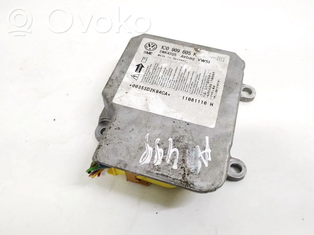 Skoda Fabia Mk2 (5J) Centralina/modulo airbag