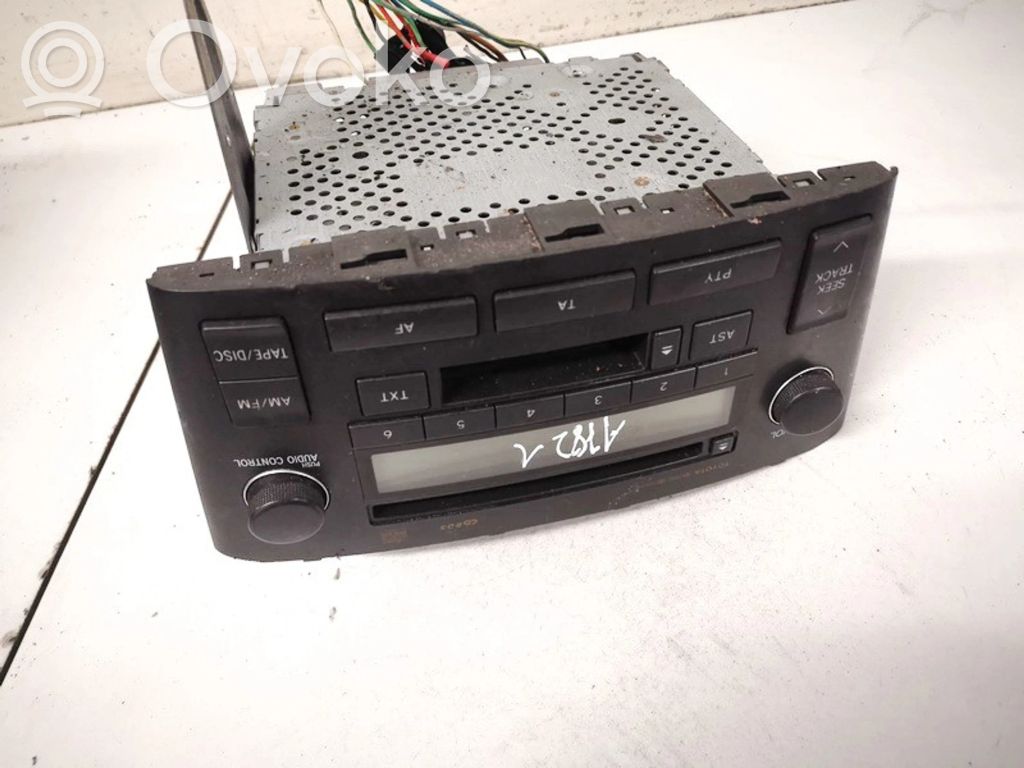 Toyota Avensis T250 Unitate principală radio/CD/DVD/GPS 
