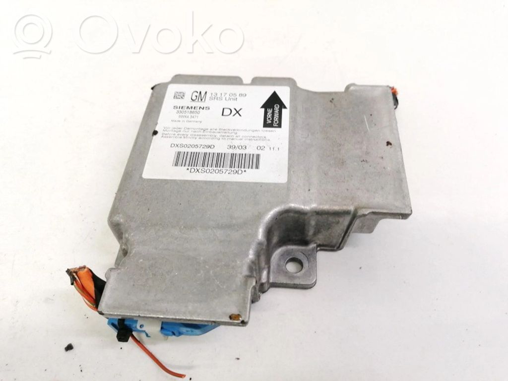 Opel Signum Centralina/modulo airbag
