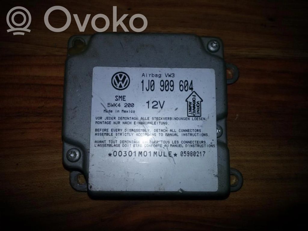 Unidad de control/módulo del Airbag   1J0909604,5WK4200,1J0909604,5WK4200