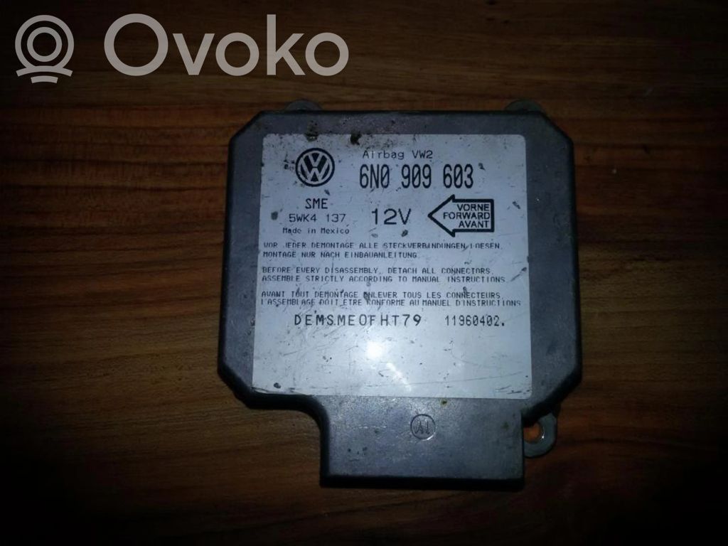 Centralina/modulo airbag   6N0909603,5WK4137,5WK4137,6N0909603