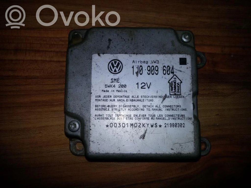 Centralina/modulo airbag   1J0909604,5WK4200,1J0909604,5WK4200