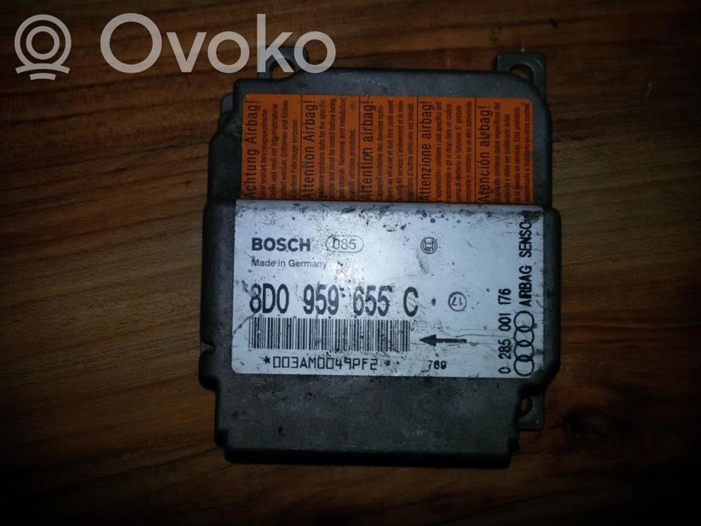 Unidad de control/módulo del Airbag   8D0959655C,8D0959655C