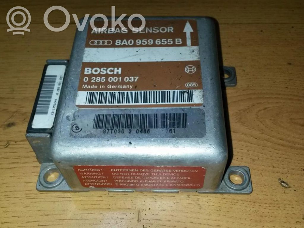 Audi A6 S6 C4 4A Unitate/modul de comandă airbaguri 
