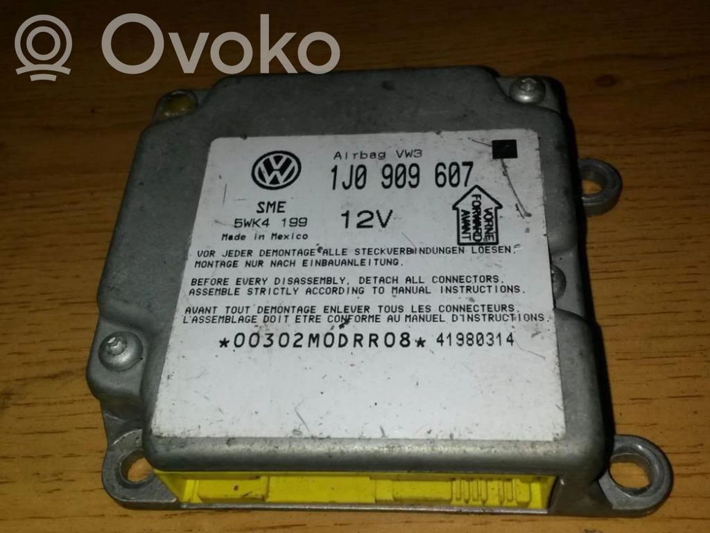 Unidad de control/módulo del Airbag   1J0909607,5WK4199,1J0909607,5WK4199