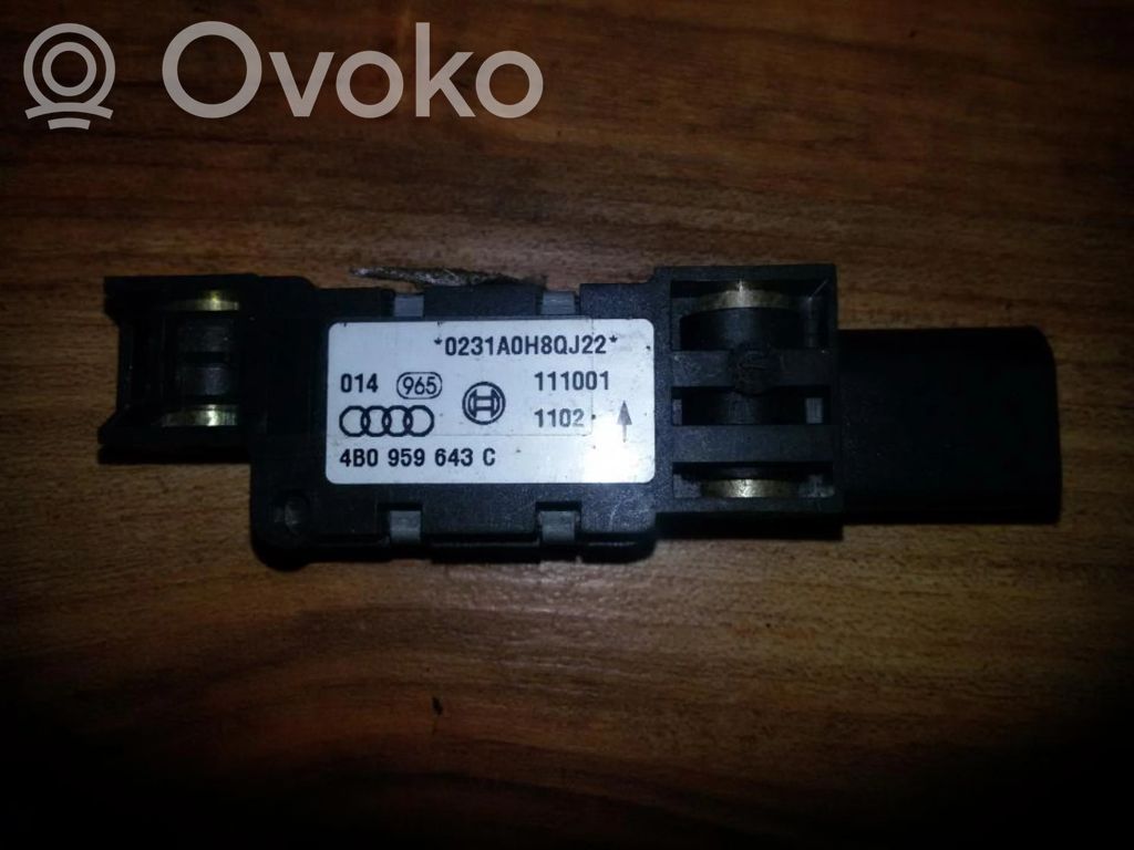 Airbagsensor Crashsensor Drucksensor   4B0959643C,4B0959643C