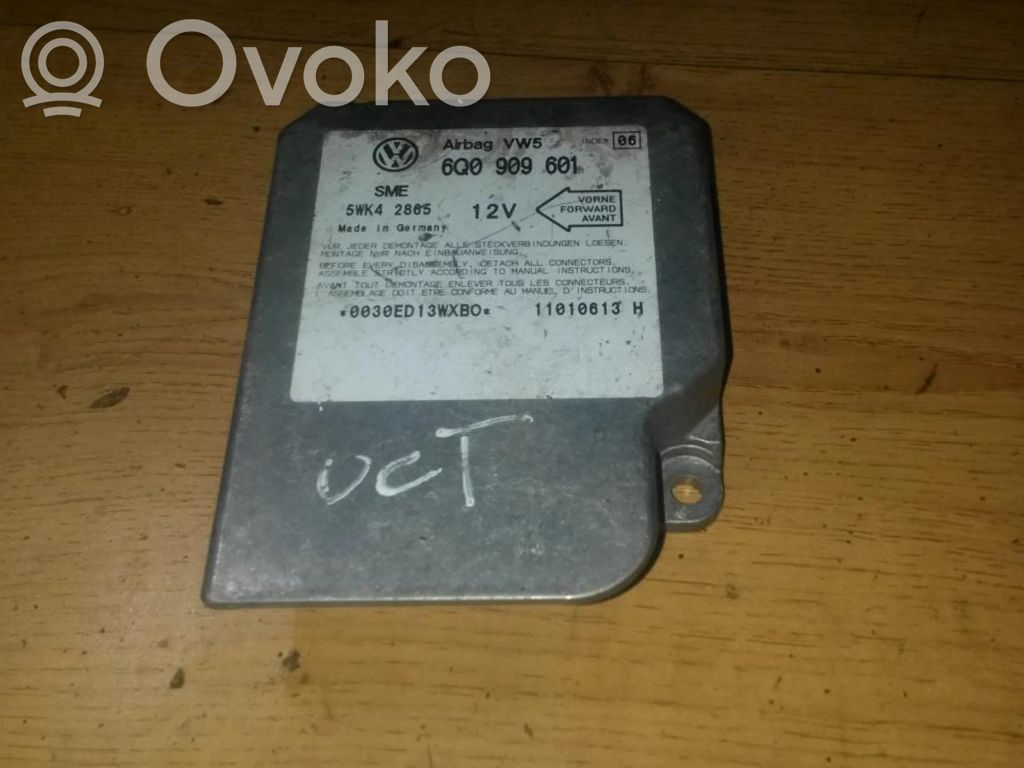 Skoda Octavia Mk1 (1U) Centralina/modulo airbag 