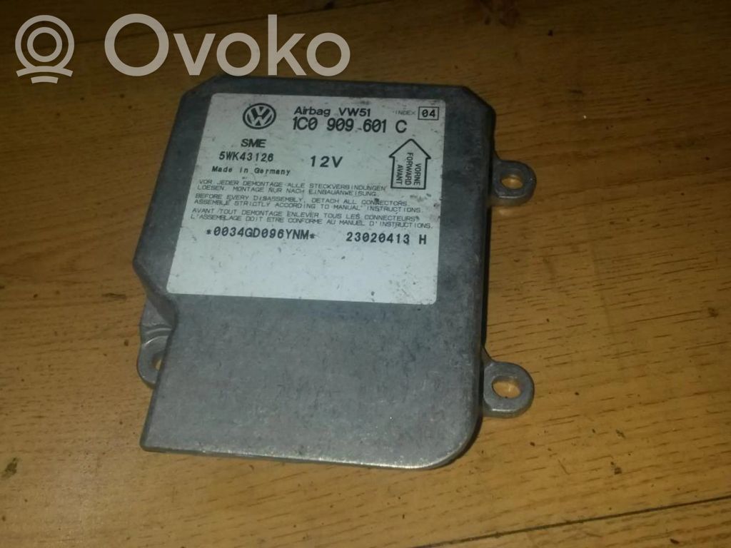 Skoda Fabia Mk1 (6Y) Unitate/modul de comandă airbaguri 