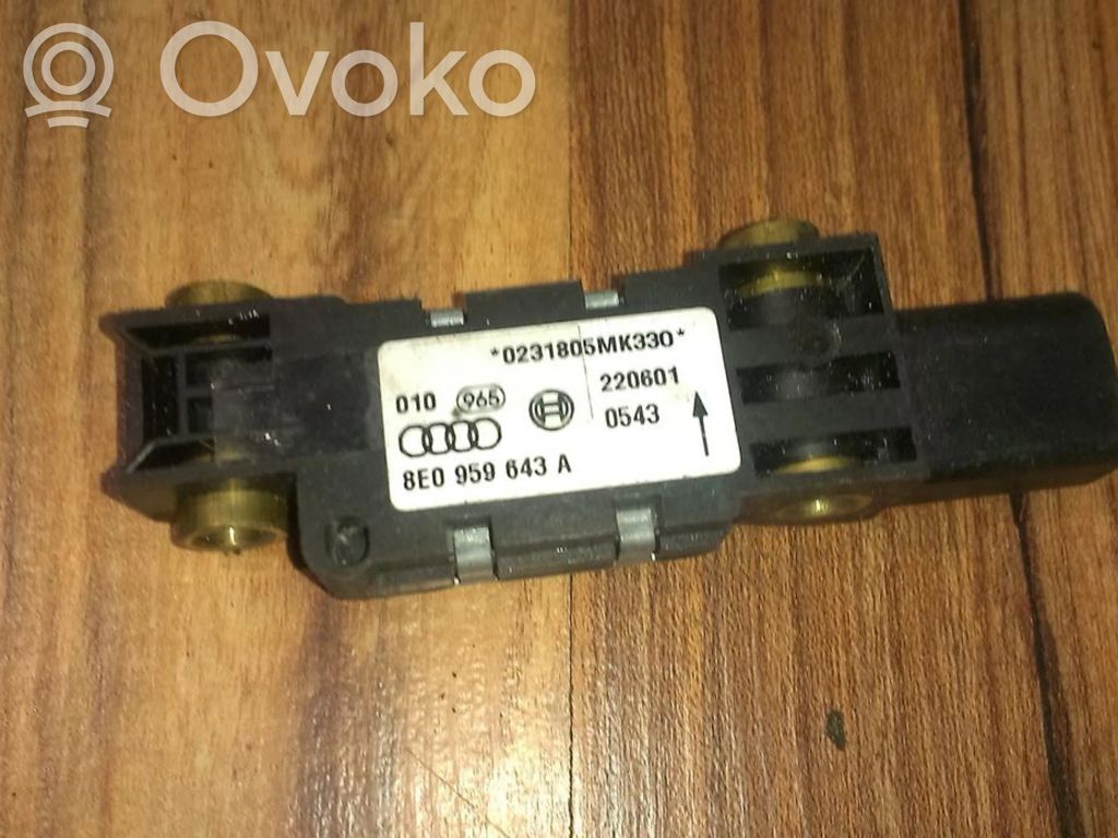 Sensor impacto/accidente para activar Airbag   8E0959643A,8E0959643A