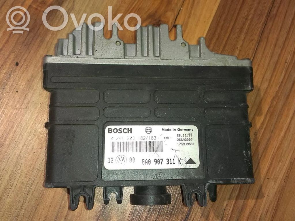 Unitate/modul de control motor   0261203182,8A0907311K,0261203182,8A0907311K