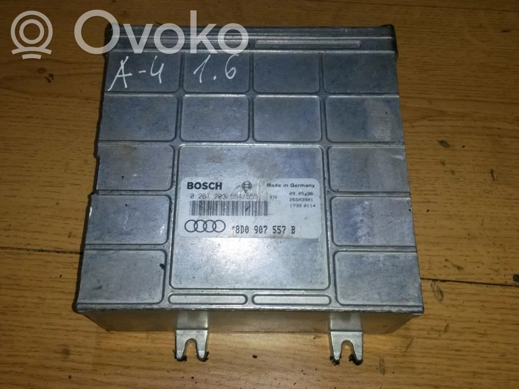 Unidad de control/módulo del motor   0261203554,0261203555,0261203554,0261203555,8D0907557B