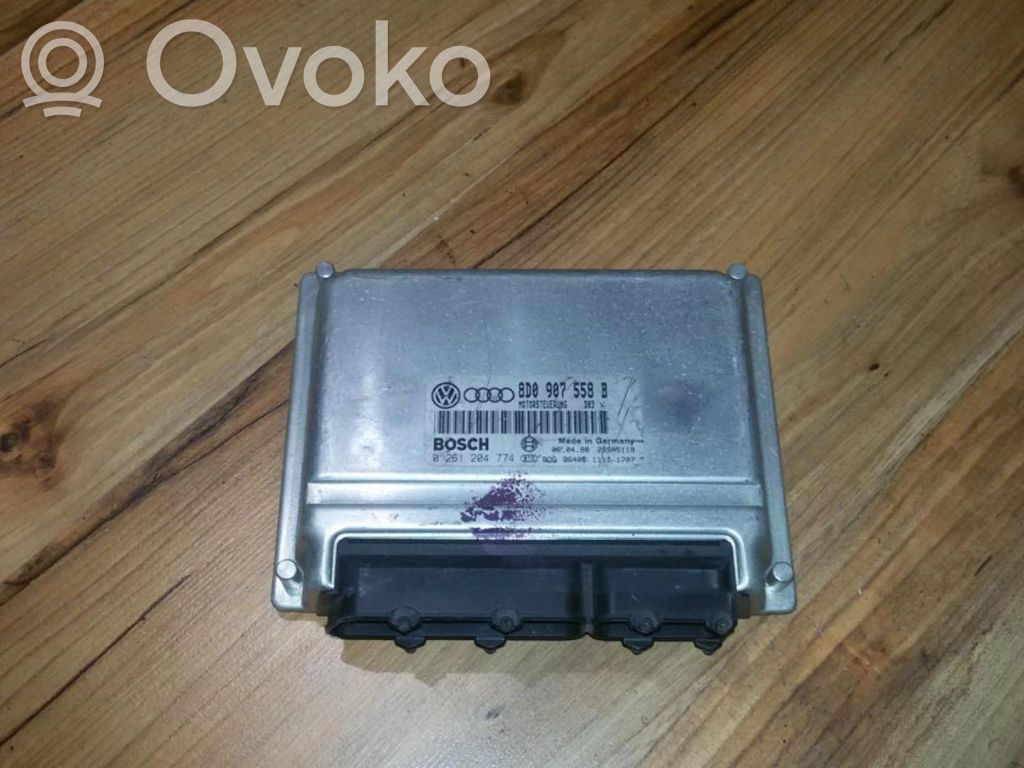 Moottorin ohjainlaite/moduuli   0261204774,8D0907558B,0261204774,8D0907558B