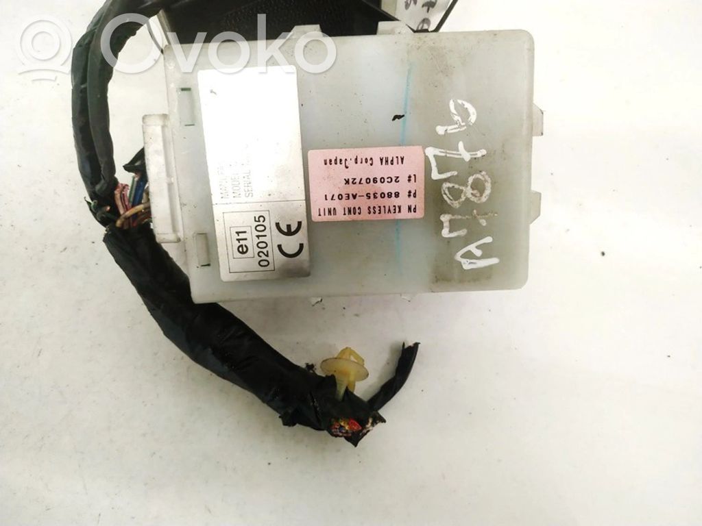 Subaru Legacy Other control units/modules 