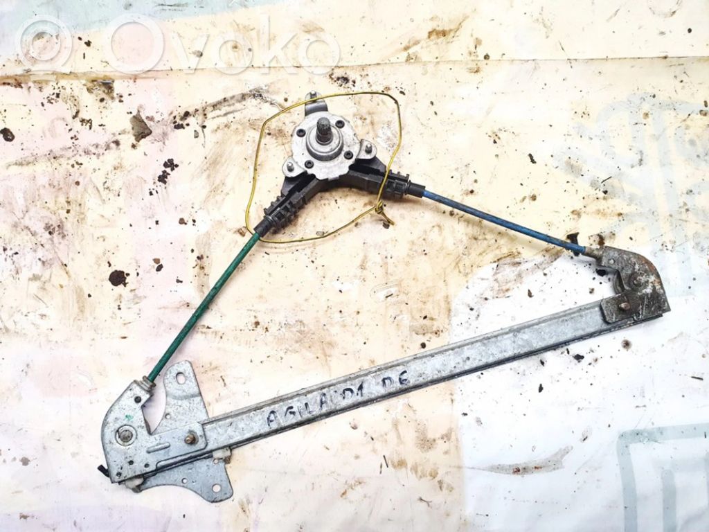 Regulador con motor de la ventanilla de la puerta corredera