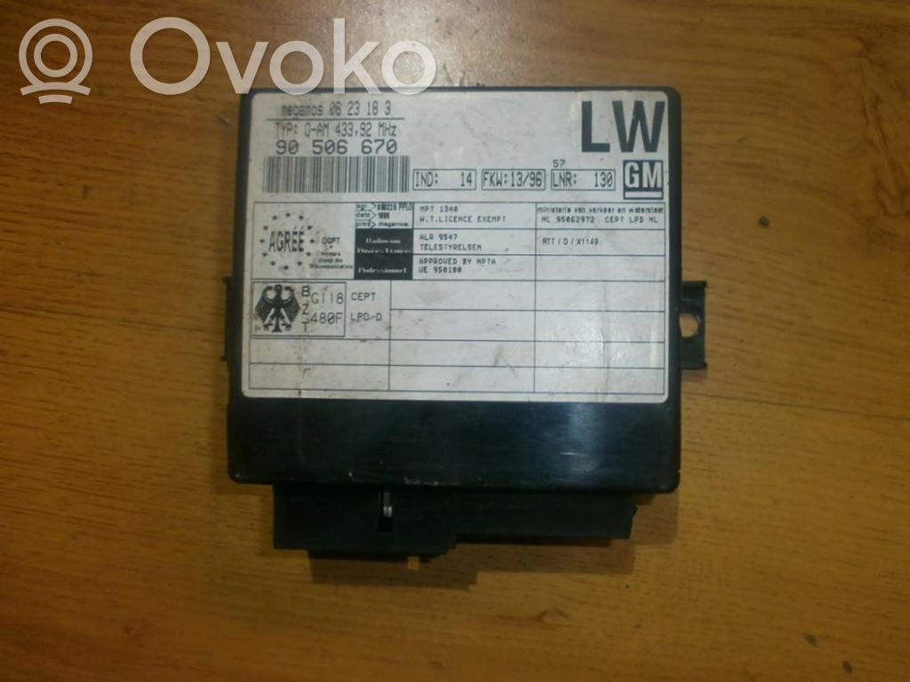 Opel Vectra B Mukavuusmoduuli 