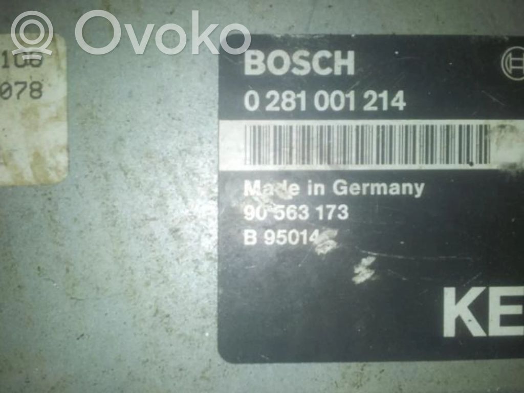Sterownik / Moduł ECU   0281001214,90563173,0281001214,90563173