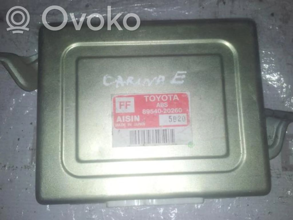 Toyota Carina T190 ABS valdymo blokas 