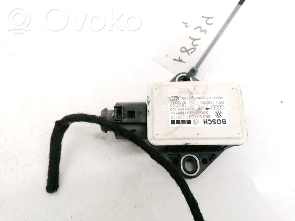 Audi A4 S4 B7 8E 8H Senzor de accelerație ESP 