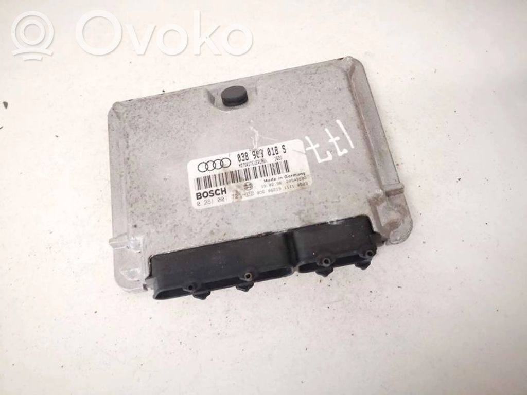 Engine control unit/module   038906018S,0281001721,0281001721,038906018S