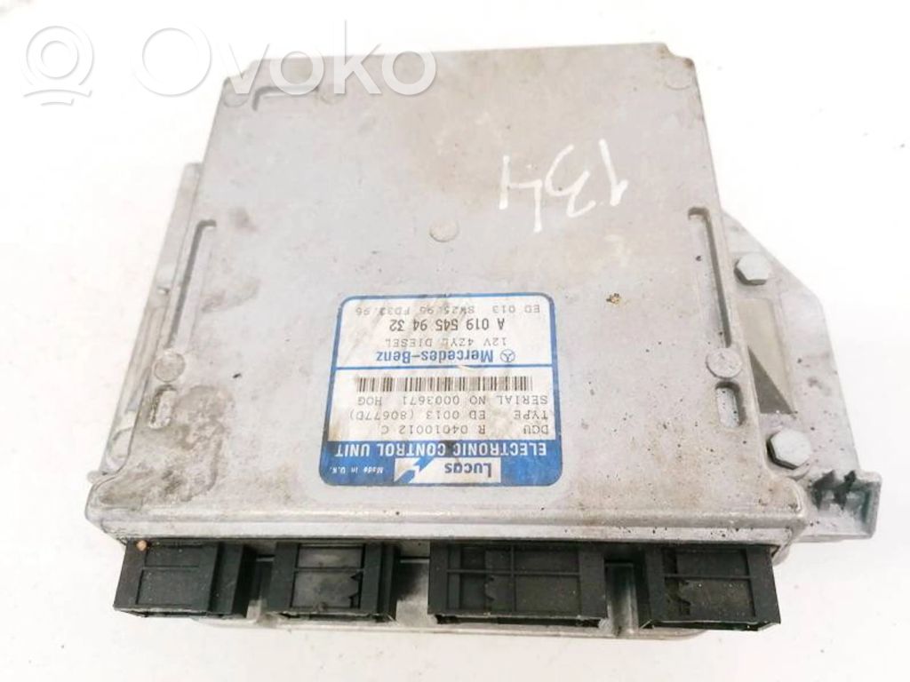 Mercedes-Benz C W202 Engine control unit/module 