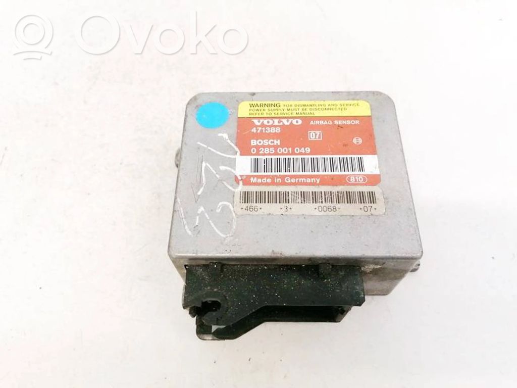 Airbag control unit/module   471388,0285001049,0285001049,471388