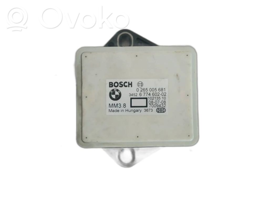 ESP Drehratensensor Querbeschleunigungssensor   3452677460202,3452677460202,0265005681,3452677460202,3452677460202