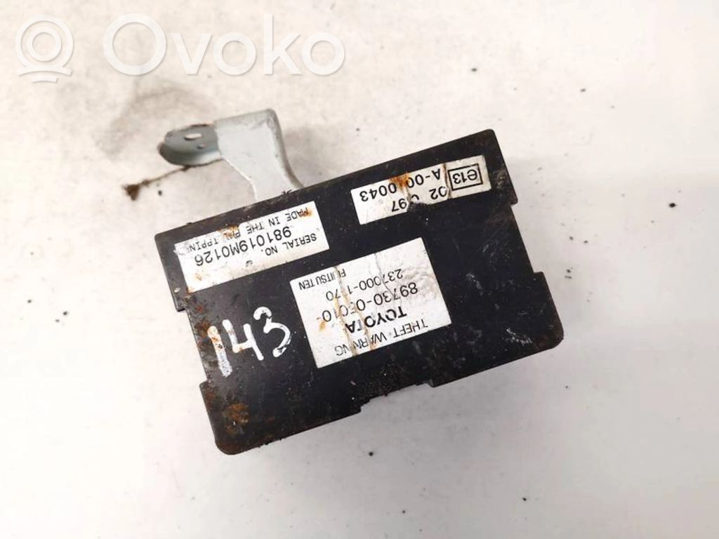 Toyota Avensis T220 Altre centraline/moduli 