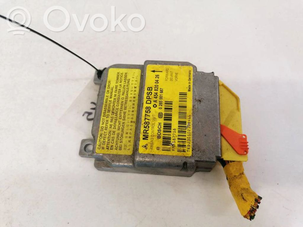 Unidad de control/módulo del Airbag   MR587758,A4548200426,0285001687,A4548200426,MR587758