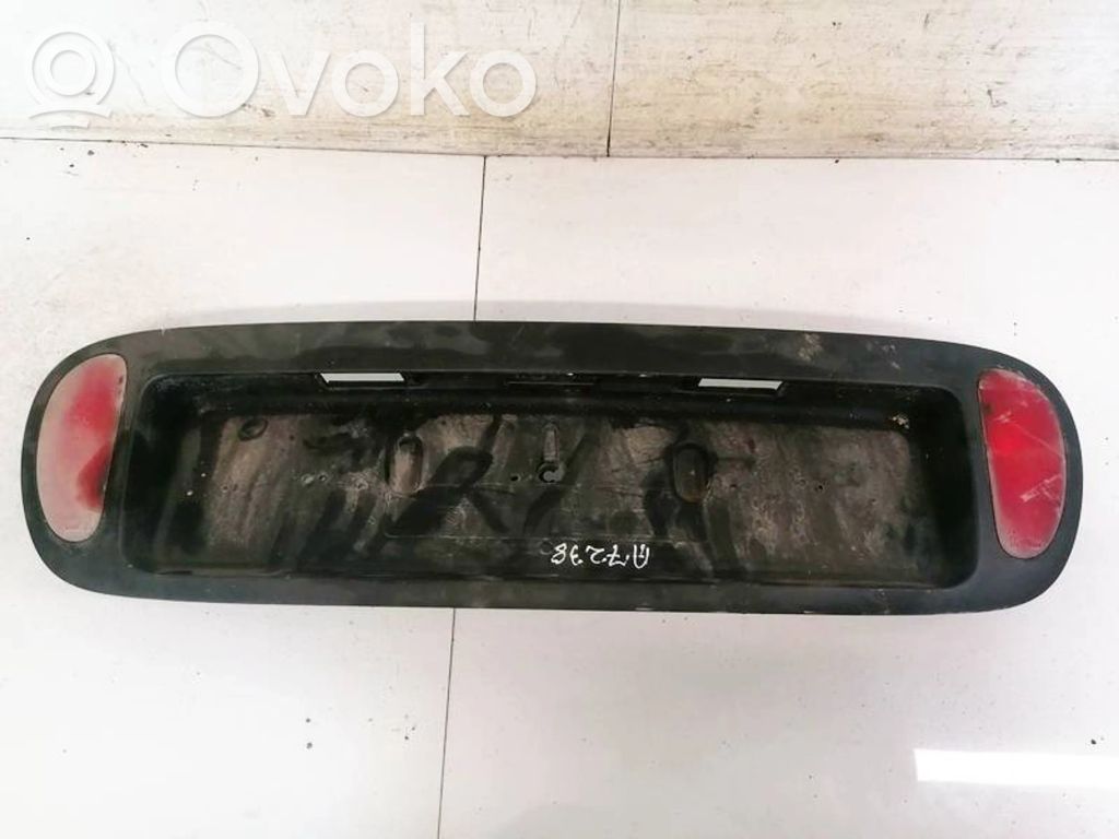 Renault Scenic I Éclairage de plaque d'immatriculation