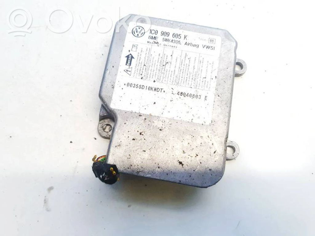 Skoda Fabia Mk1 (6Y) Centralina/modulo airbag