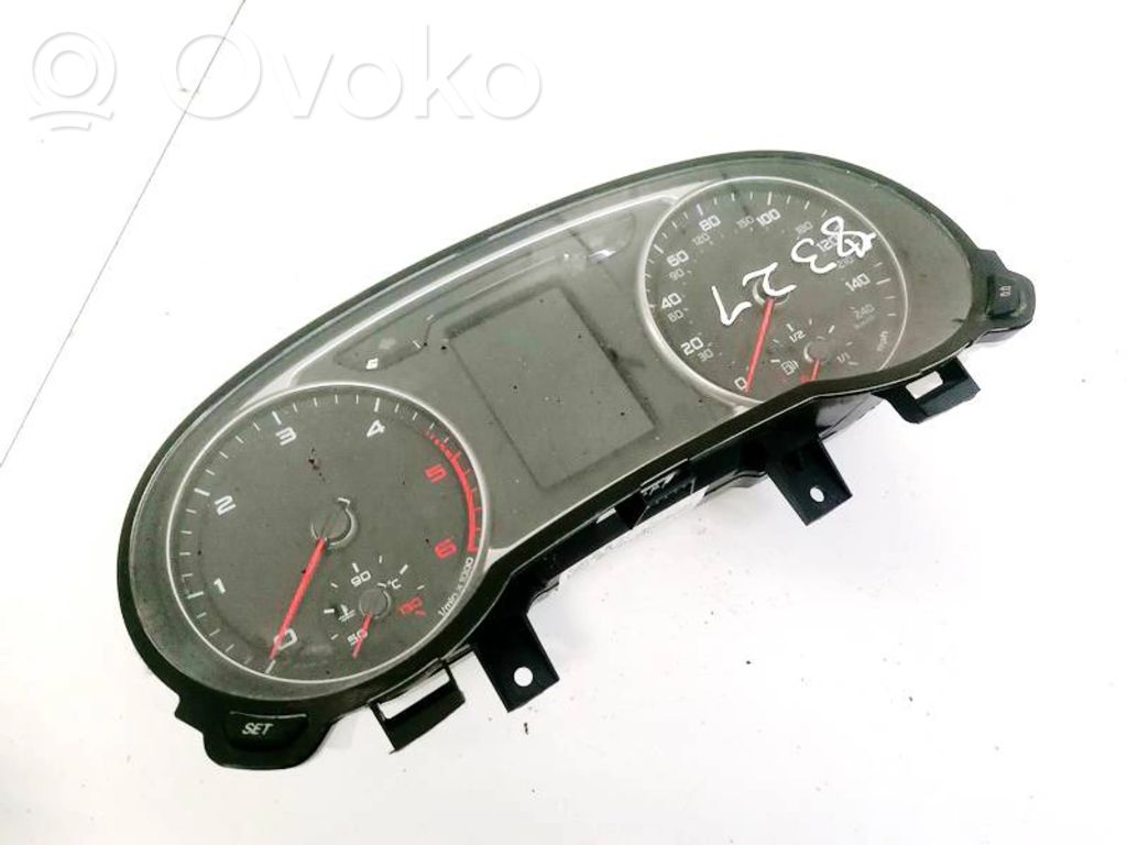 Speedometer (instrument cluster)   8X0920980D,8X0920980D