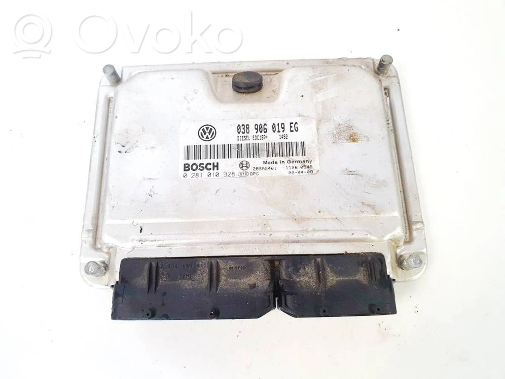 Skoda Superb B5 (3U) Unitate/modul de control motor 