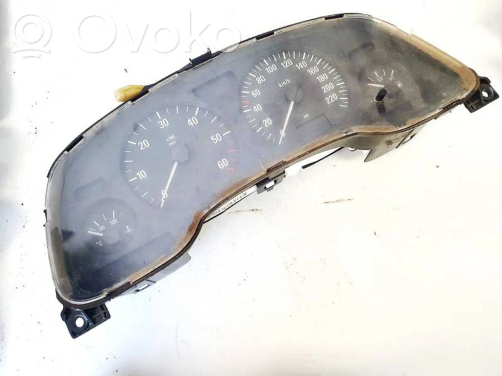 Opel Astra G Geschwindigkeitsmesser Cockpit 
