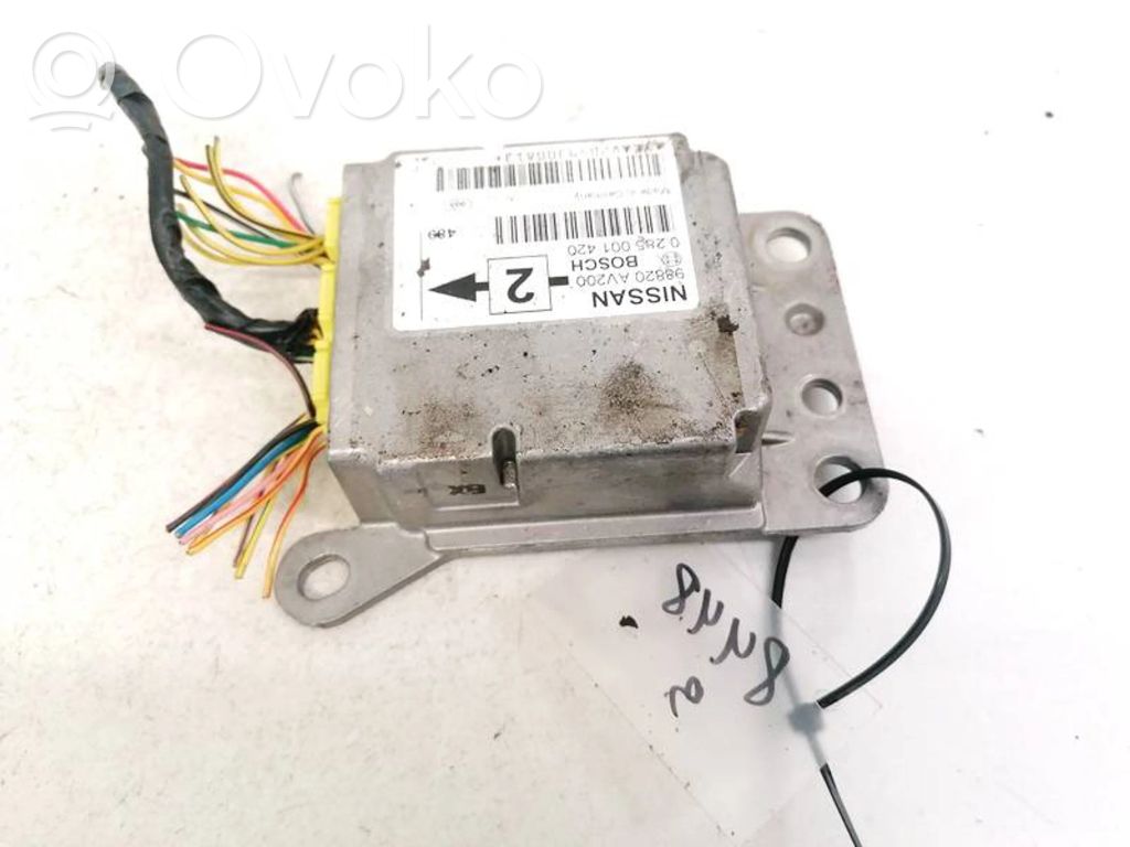 Nissan Primera Unitate/modul de comandă airbaguri