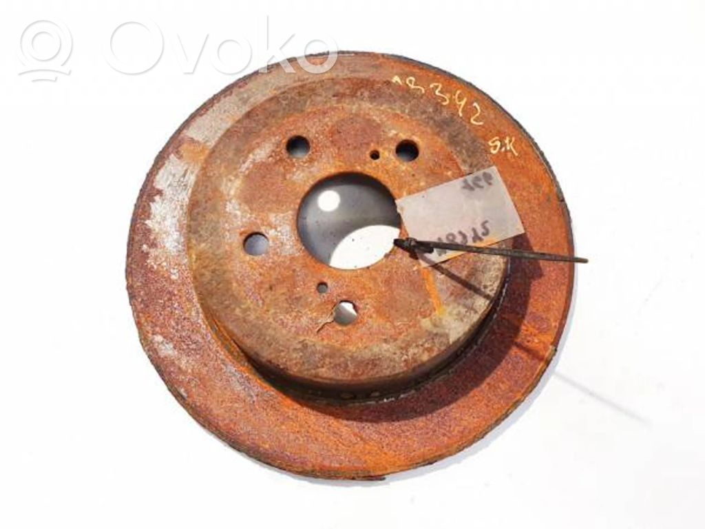 Toyota Corolla Verso AR10 Disco del freno posteriore