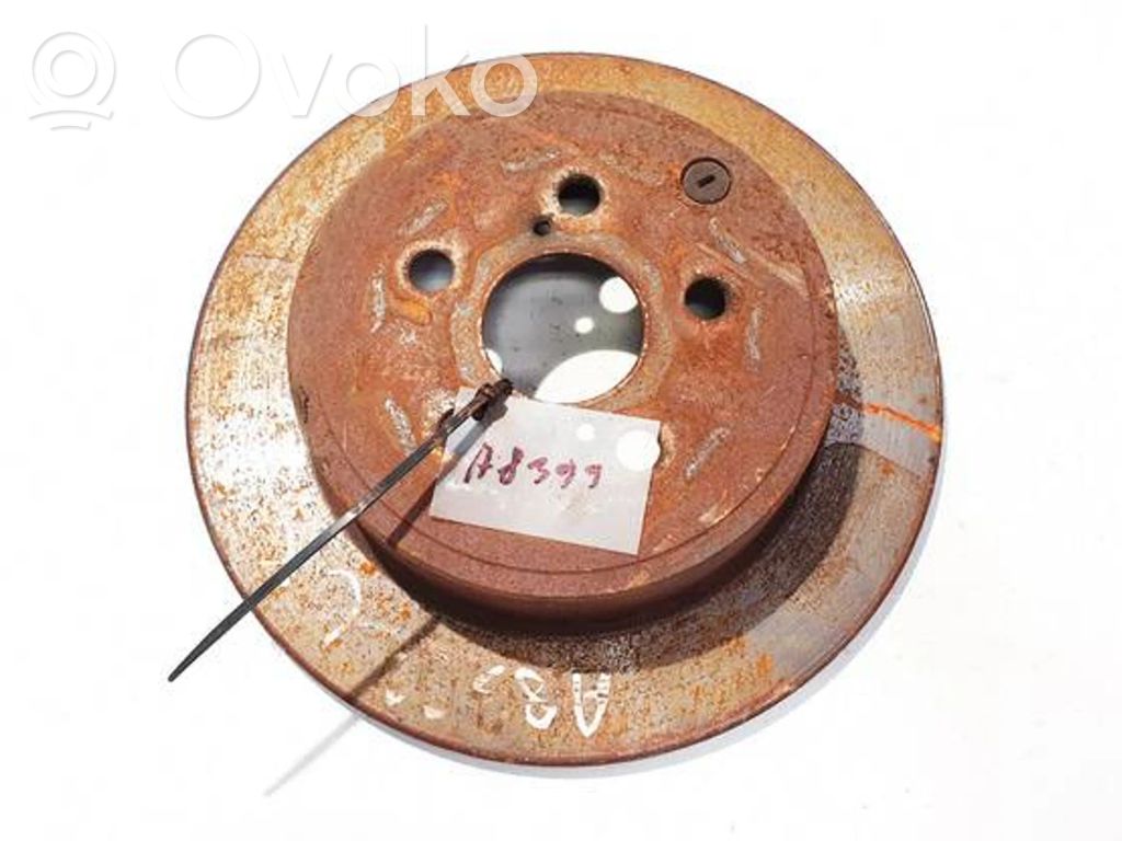 Toyota Avensis T250 Disco del freno posteriore