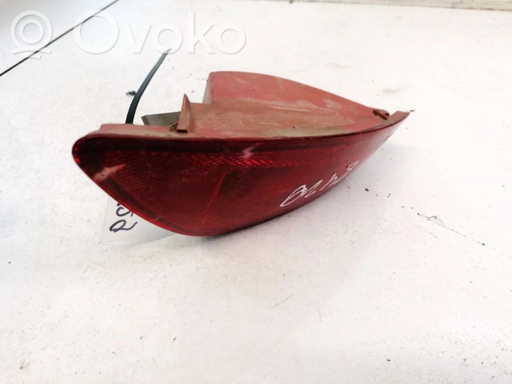 Renault Clio III Lámpara de niebla trasera 