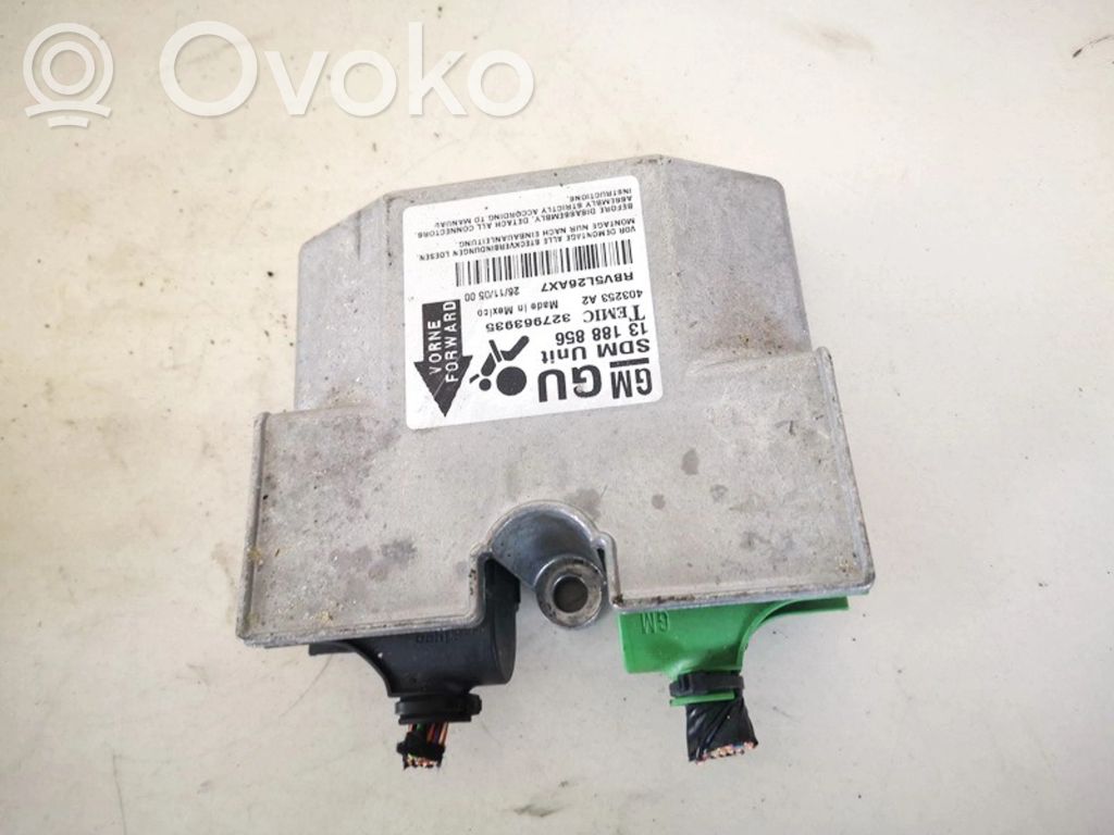 Opel Zafira B Centralina/modulo airbag