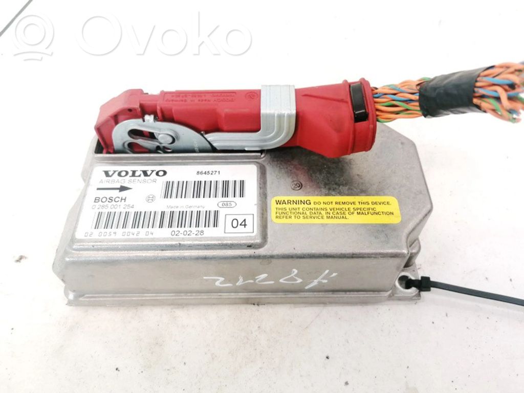 Volvo S60 Unitate/modul de comandă airbaguri