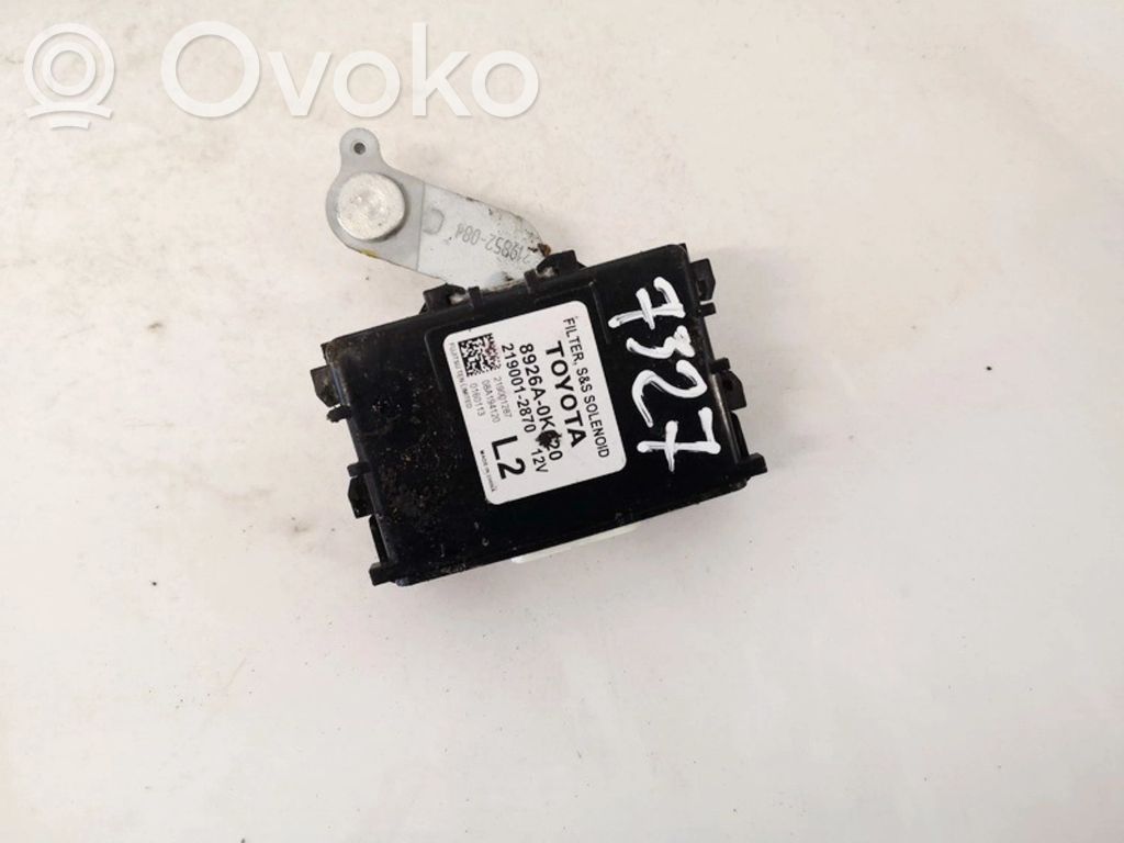 Toyota Hilux (AN120, AN130) Autres unités de commande / modules