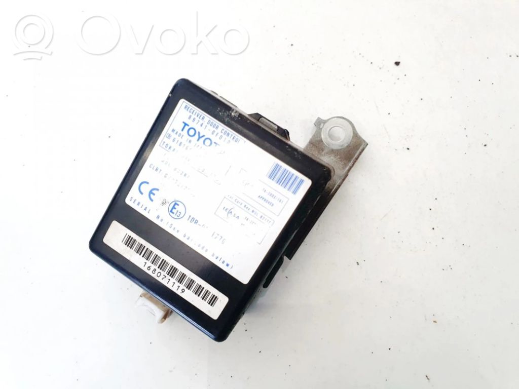 Toyota Corolla Verso AR10 Centralina/modulo immobilizzatore 